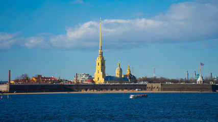 Peter and Paul fortress in St. Petersburg
