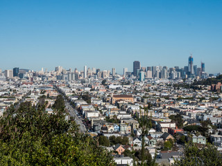 Fototapeta na wymiar San Francisco from the distance