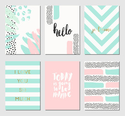 Abstract Design Cards Collection © Iveta Angelova