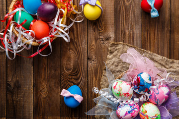 Photo of decorated Easter eggs