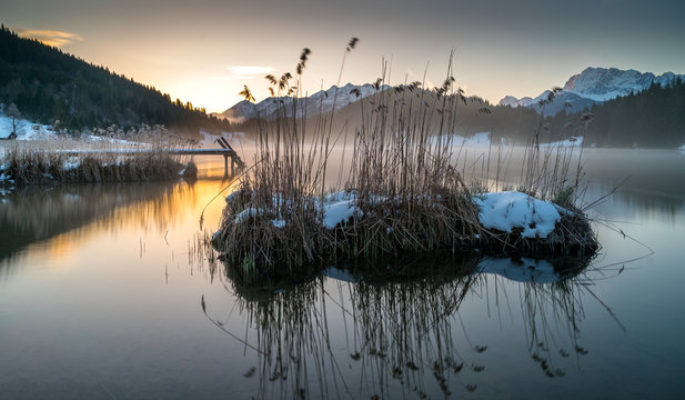 Sonnenaufgang Geroldsee