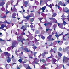 Retro vector violet circle pattern