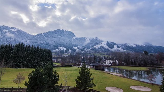 Zeitraffer Kitzb&uuml;hel Wolken