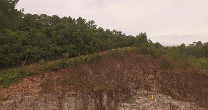 Pedreira finca ferro - Nova Prata - Rio Grande do Sul - Brasil