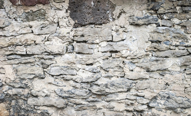 Alte Natursteinmauer, Textur, Hintergrund, Textfreiraum
