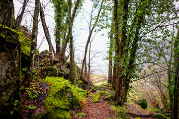 Places of Extremadura. Hiking holidays in Spain.