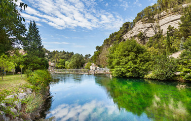 Fontaine de Vaucluse, Provence, France © olga demchishina