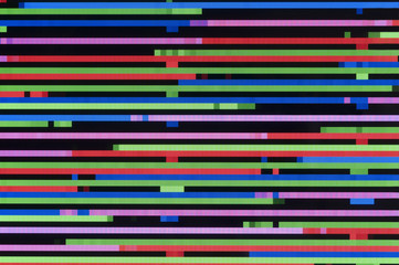 Digitale Stoerung / Abstrakter Hintergrund einer digitalen Stoerung.