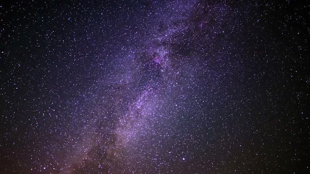Milky Way Galaxy Perseid Meteor Shower 01 Time Lapse