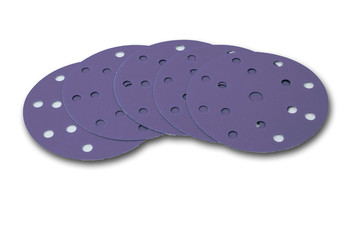 Abrasive disc purple