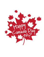 Happy Canada Day eh? maple leaf