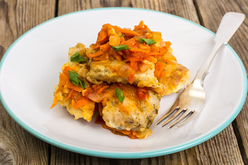 Greek fish dishes and recipe