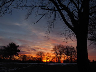 Early Morning Winter Sunrise