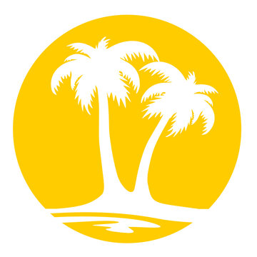 Silhouette Palme