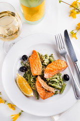 Baked Wild Alaskan Salmon