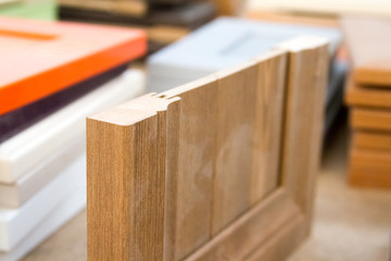 MDF, PARTICLE BOARD. Wood panels of different thicknesses and colors.