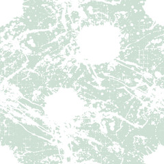 Vector seamless pattern, tile with inc splash, blots, smudge and brush strokes. Grunge endless template for web background, prints, wallpaper, surface, wrapping, repeat elements for design