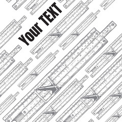 template with slide rules