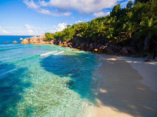 Anse Cocos, La Digue, Seychellen