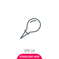 Syringe icon, vector