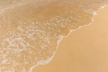 Strand Welle und Sand