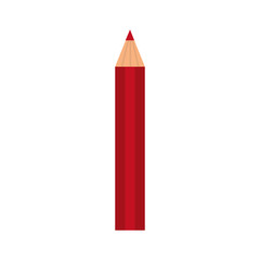 pencil icon over white background. vector illustration