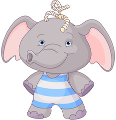 Cute Baby Elephant