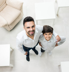 Fototapeta premium Father and son