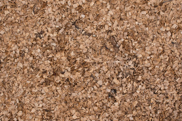 Woodchips from Cutting Firewood