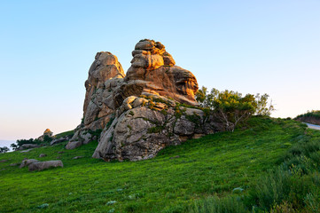 Qingshan district  of Hexigten global geopark  scenic