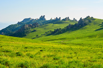 Obraz premium Qingshan district of Hexigten global geopark scenic