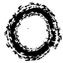 painting stain icon over white background. vector illustration