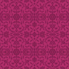 wedding card design, paisley floral pattern , India