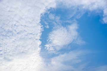 blue sky cloud background