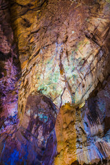 The caves (Grutas) de Mira de Aire. Portugal