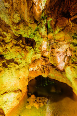 The caves (Grutas) de Mira de Aire. Portugal