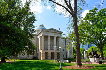 North Carolina State Capitol Building on a Sunny Day