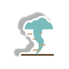 Tornado sticker