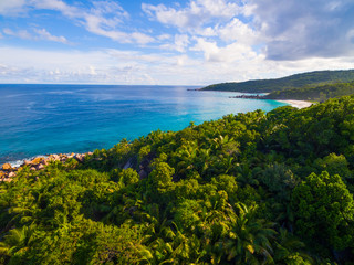 Anse Cocos, La Digue, Seychellen