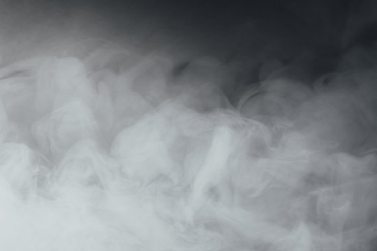 dense smoke background with copy-space
