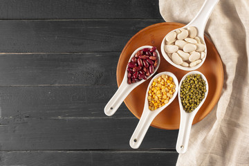 mixed dried beans