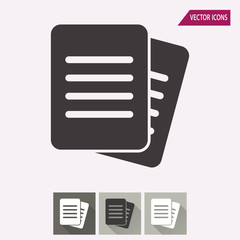Document - vector icon.