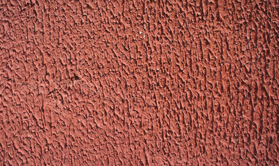 Red dark plaster wall texture