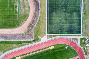 view of soccer field