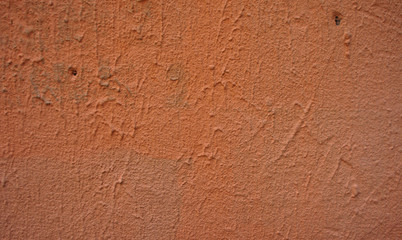 Background Texture of Terracotta Plaster