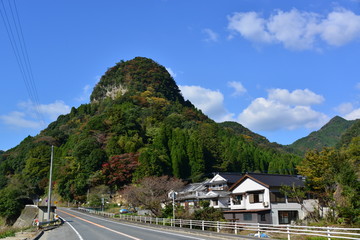 Fototapeta na wymiar 山国町