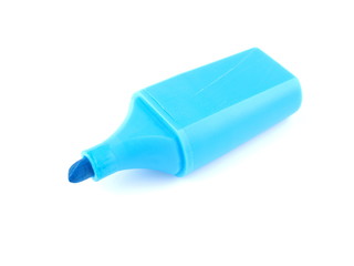 Colored text separator on white background