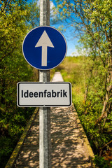 Schild 239 - Ideenfabrik