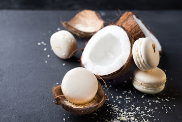 fresh coconut macaroons