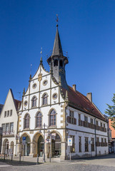 Fototapeta na wymiar Historical town hall in the center of Steinfurt